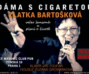 DÁMA S CIGARETOU - ZLATKA BARTOŠKOVÁ