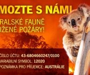 přes milion korun na pomoc Austrálii!