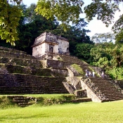 PALENQUE  - CHRÁM LEBKY