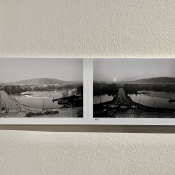 POHLED Z BYTU DAGMAR HOCHOVÉ V RESSLOVĚ ULICI...